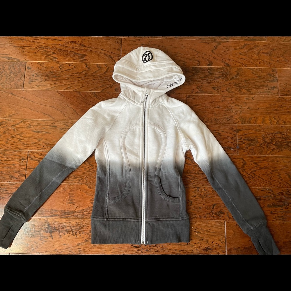 New with Defect Lululemon Dip Dye Scuba Hoodie - Size 2